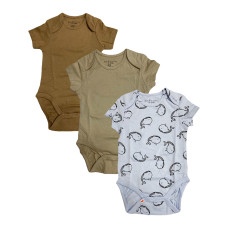 Fox & Bunny Baby Bodysuit Multi 3pcs pack L-62B